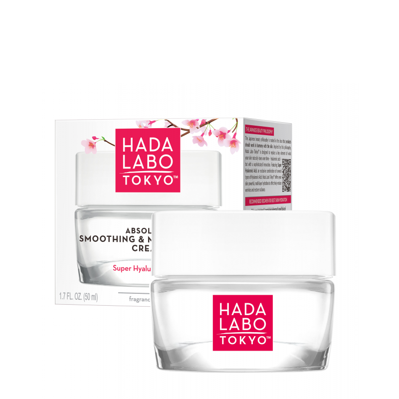 Hada Labo Tokyo WHITE Absolute Smoothing and Moisturising CREAM day and night