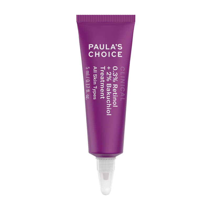Clinical 0.3% Retinol + 2% Bakuchiol Treatment - Travel Size - Trattamento al Retinolo Formato Prova