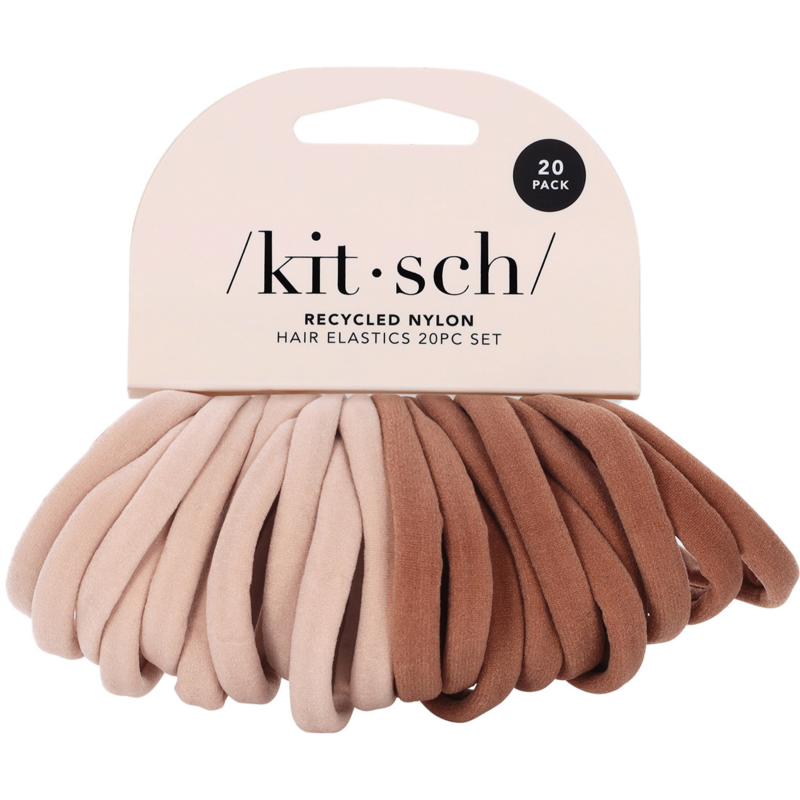 Set di 20 elastici per capelli, rosa