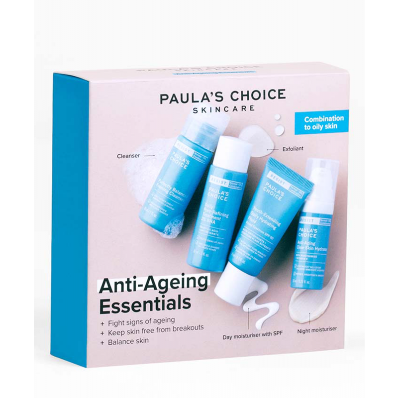 Anti-Ageing Essentials Trial Kit (pelle mista a grassa)