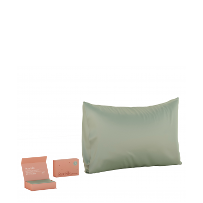 Federa in seta Green Aurora 50 x 70 cm